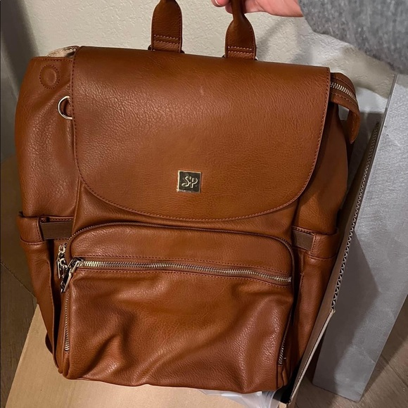 Sleepy Panda diaper bag in Chestnut - Picture 1 of 1